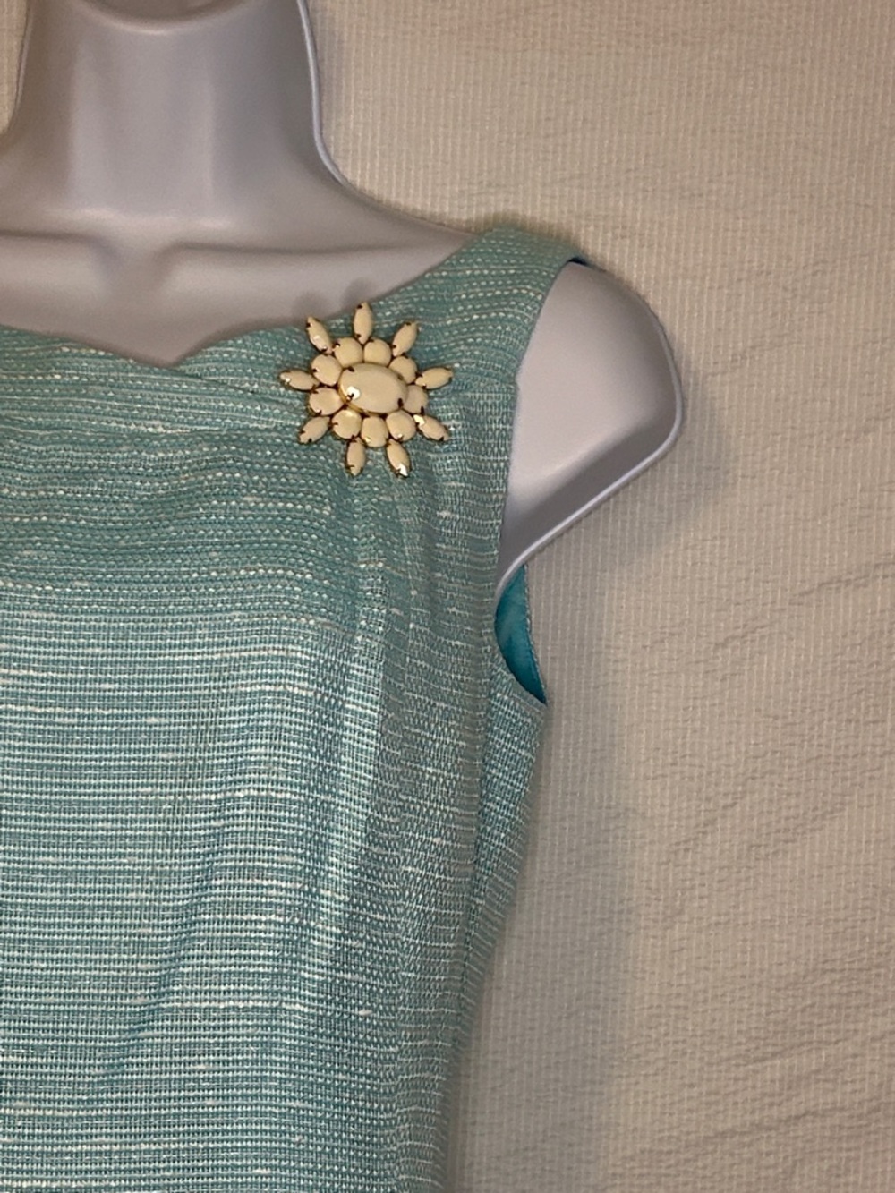 NWT Lilly Pulitzer Preppy Patt Dress, Shorely Blue, Swirly Boucle - Picture 3 of 7